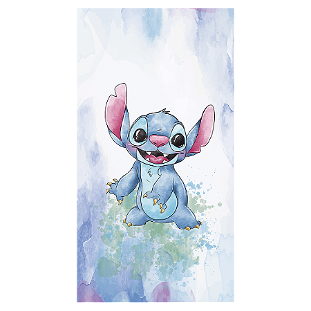 Capa Faixa Lateral Sublimado - Lilo Stitch Angel