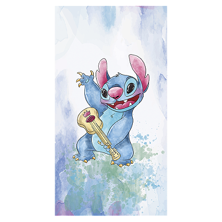 Capa Faixa Lateral Sublimado - Lilo Stitch Angel