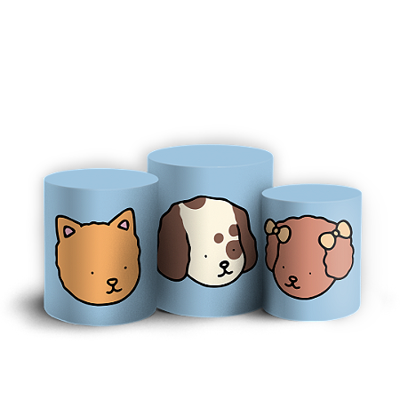 Capas Trio Cilindro Sublimado Vest Facil - Bobbie Goods