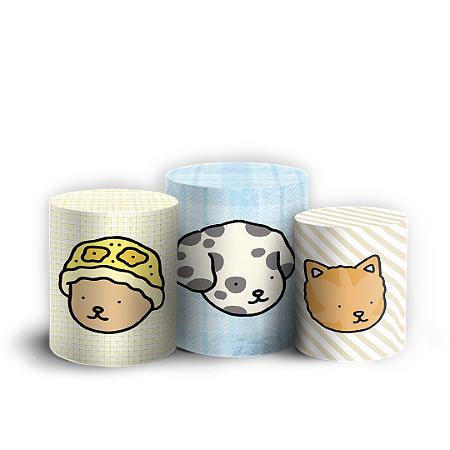 Capas Trio Cilindro Sublimado Vest Facil - Bobbie Goods