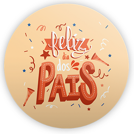 Capa Mini Painel Sublimado - Dia dos Pais