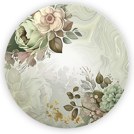 Capa Mini Painel Sublimado - Floral