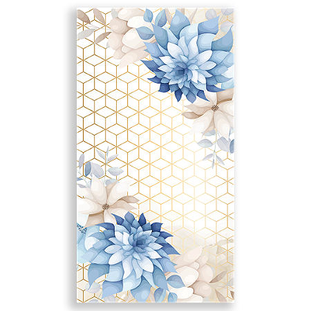 Capa Faixa Lateral Sublimado - Floral