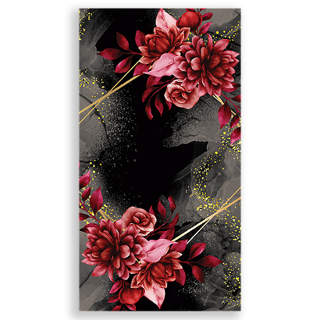 Capa Faixa Lateral Sublimado - Floral