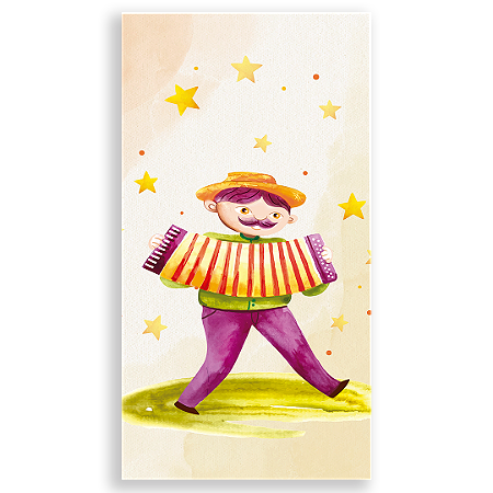 Capa Faixa Lateral Sublimado - Festa Junina