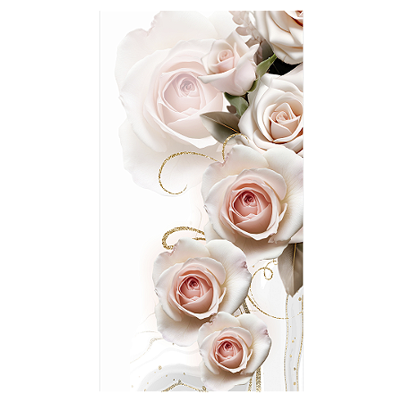 Capa Faixa Lateral Sublimado - Floral