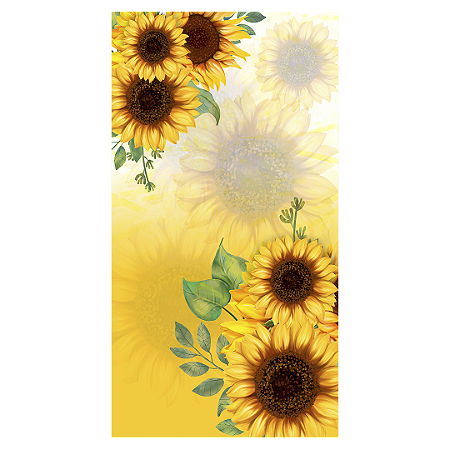 Capa Faixa Lateral Sublimado - Floral