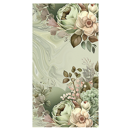 Capa Faixa Lateral Sublimado - Floral