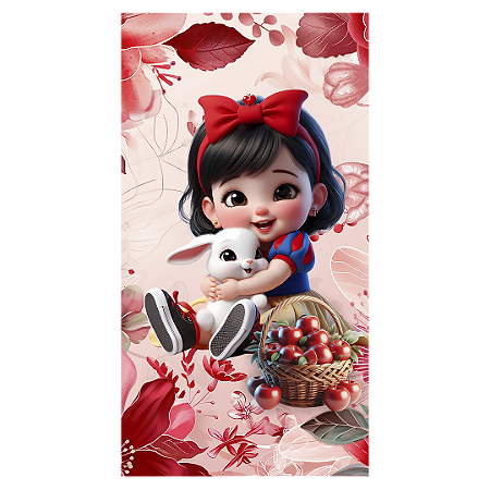 Capa Faixa Lateral Sublimado - Branca De Neve