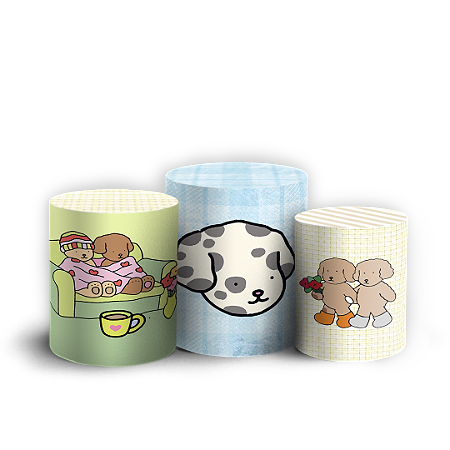 Capas Trio Cilindro Sublimado Vest Facil - Bobbie Goods