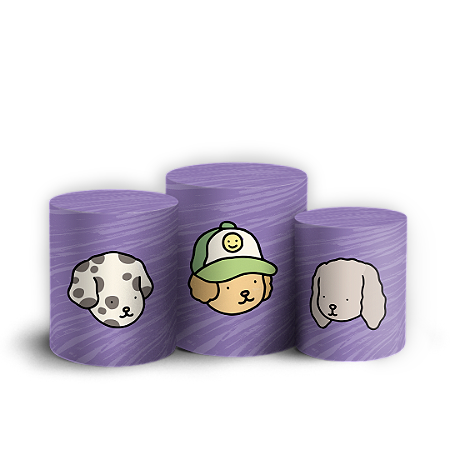 Capas Trio Cilindro Sublimado Vest Facil - Bobbie Goods