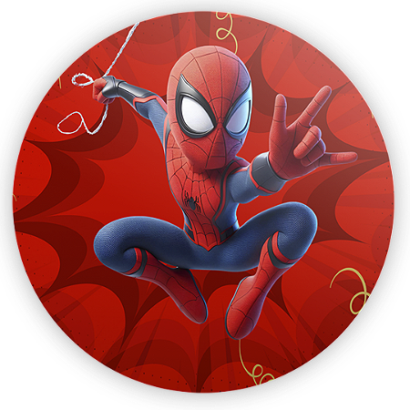 Capa Mini Painel Sublimado - Homem Aranha