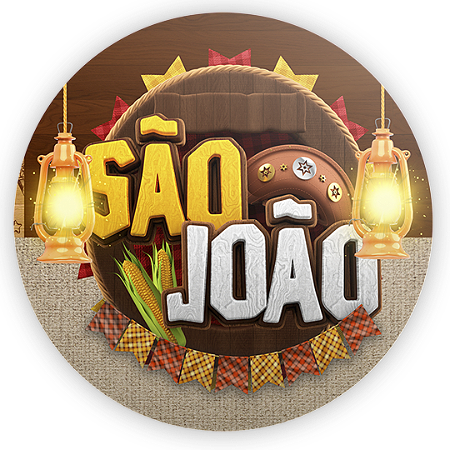 Capa Mini Painel Sublimado - Festa Junina