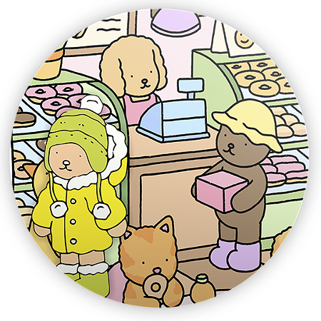 Capa Mini Painel Sublimado - Bobbie Goods