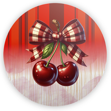 Capa Painel Redondo Sublimado - Cerejinha