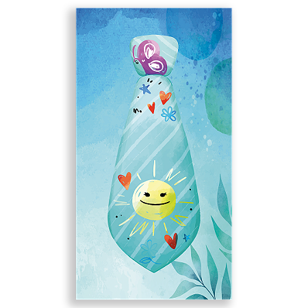 Capa Faixa Lateral Sublimado - Dia dos Pais