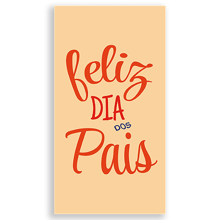 Capa Faixa Lateral Sublimado - Dia dos Pais