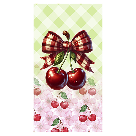 Capa Faixa Lateral Sublimado - Cerejinha