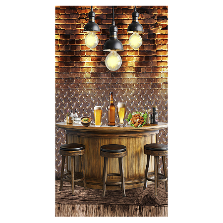 Capa Faixa Lateral Sublimado - Boteco