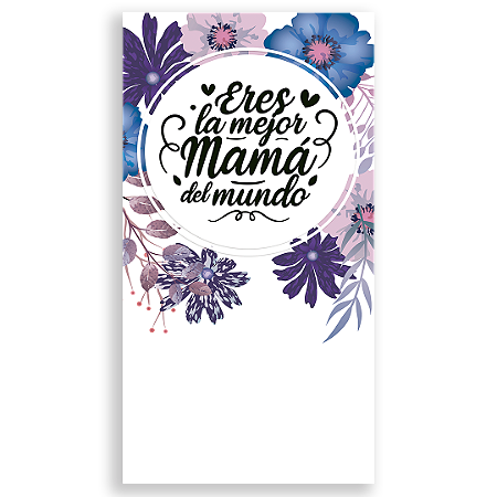 Capa Faixa Lateral Sublimado - Dia de la Madre