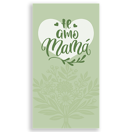 Capa Faixa Lateral Sublimado - Dia de la Madre