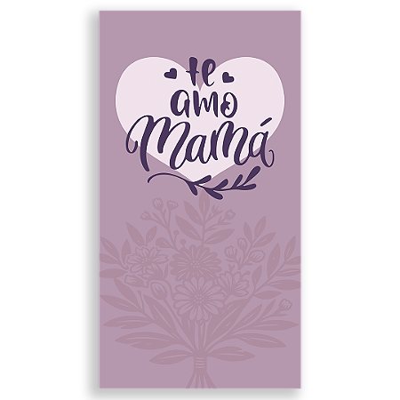 Capa Faixa Lateral Sublimado - Dia de la Madre