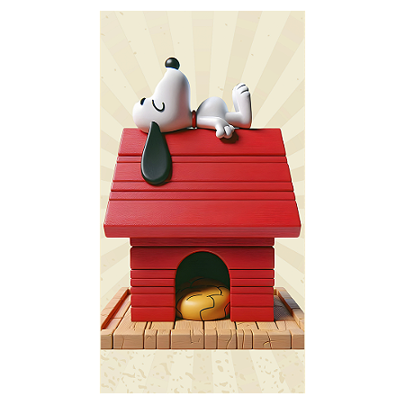 Capa Faixa Lateral Sublimado - Snoopy