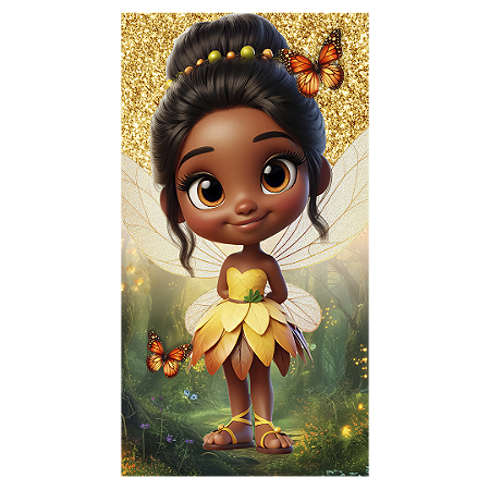 Capa Faixa Lateral Sublimado - Sininho Tinkerbell