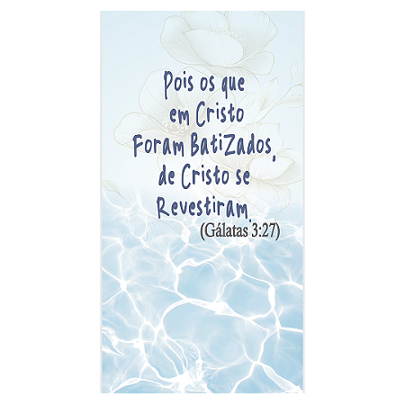 Capa Faixa Lateral Sublimado - Religioso Evangelico