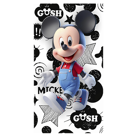 Capa Faixa Lateral Sublimado - Mickey