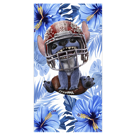 Capa Faixa Lateral Sublimado - Lilo Stitch