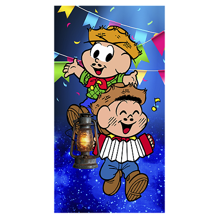 Capa Faixa Lateral Sublimado - Festa Junina