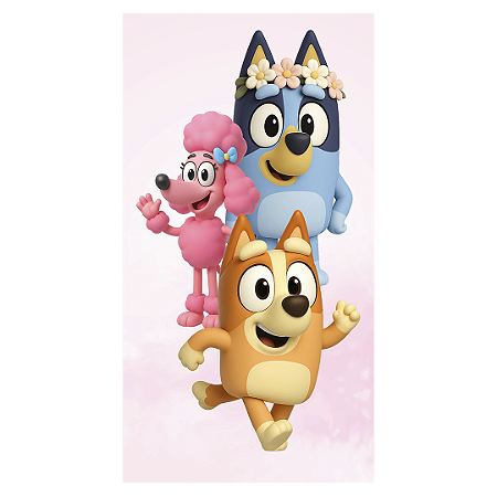 Capa Faixa Lateral Sublimado - Bluey