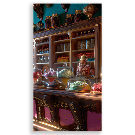 Capa Faixa Lateral Sublimado - Fundo Stitch Confeiteiro