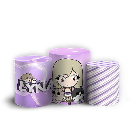 Capas Trio Cilindro Sublimado Vest Facil - Lyna