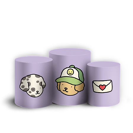 Capas Trio Cilindro Sublimado Vest Facil - Bobbie Goods