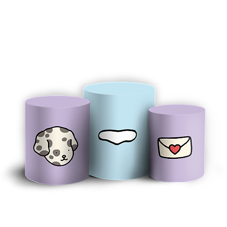 Capas Trio Cilindro Sublimado Vest Facil - Bobbie Goods