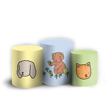 Capas Trio Cilindro Sublimado Vest Facil - Bobbie Goods