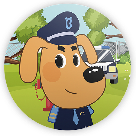 Capa Mini Painel Sublimado - Detetive