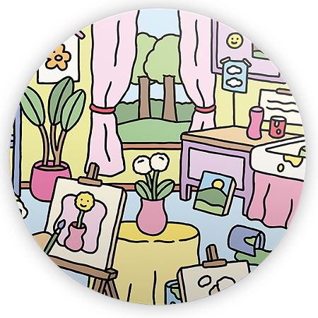 Capa Mini Painel Sublimado - Bobbie Goods