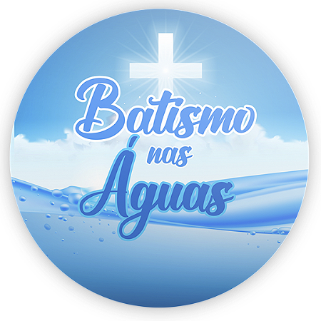 Capa Painel Redondo Sublimado - Religioso Evangelico