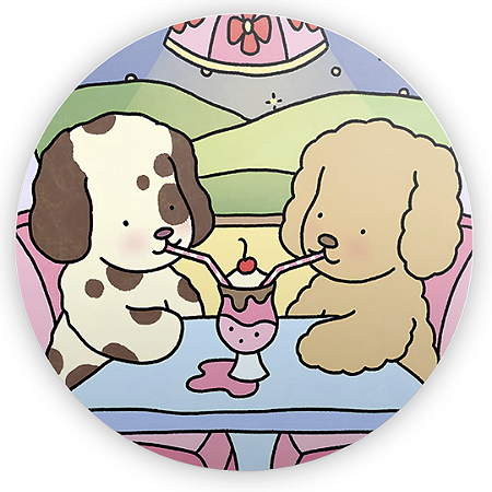 Capa Painel Redondo Sublimado - Bobbie Goods