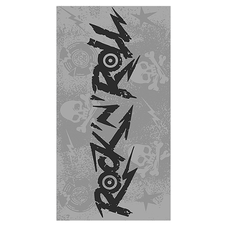 Capa Faixa Lateral Sublimado - Rock and Roll