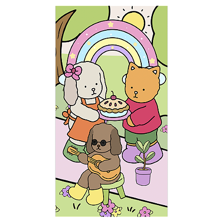 Capa Faixa Lateral Sublimado - Bobbie Goods