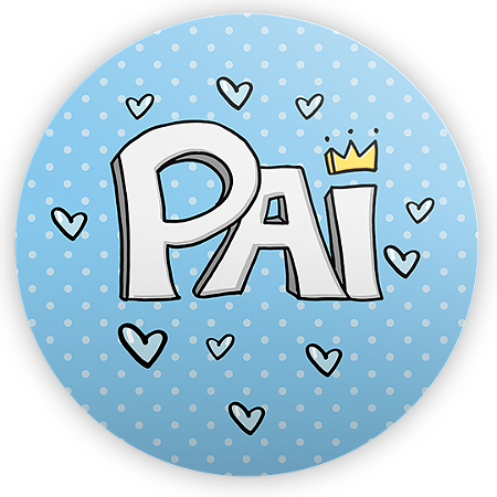 Capa Mini Painel Sublimado - Dia dos Pais