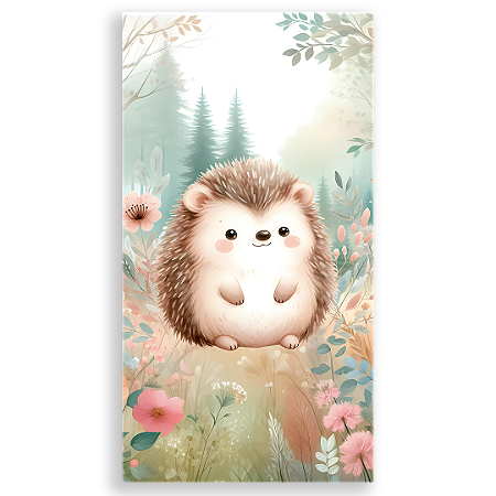 Capa Faixa Lateral Sublimado - Animais Bosque Encantado