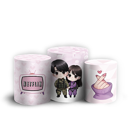 Capas Trio Cilindro Sublimado Vest Facil - Dorama