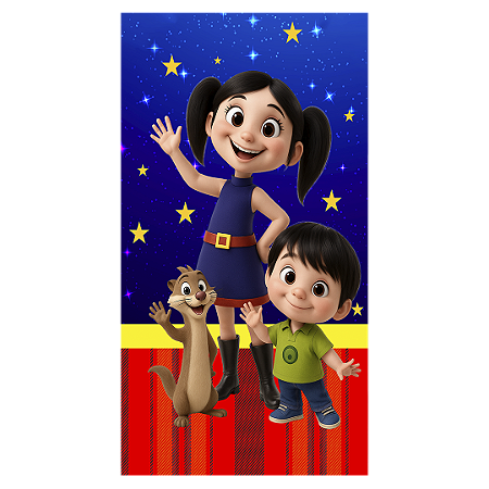 Capa Faixa Lateral Sublimado - Show Da Luna