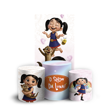 Capas Faixa Lateral e Trio Cilindro Sublimado Vest Facil - Show Da Luna