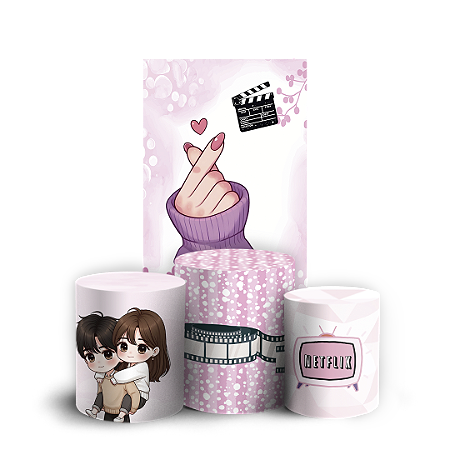 Capas Faixa Lateral e Trio Cilindro Sublimado Vest Facil - Dorama